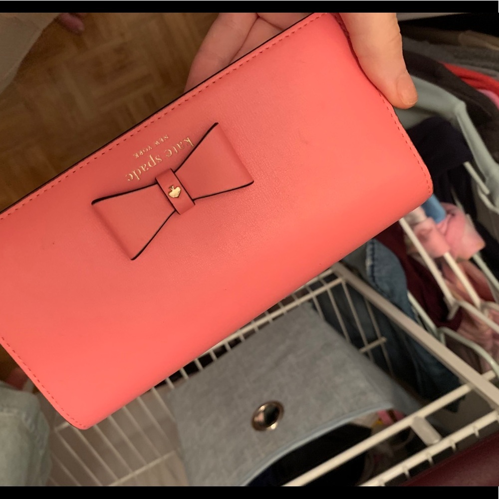 Pink Kate Spade wallet